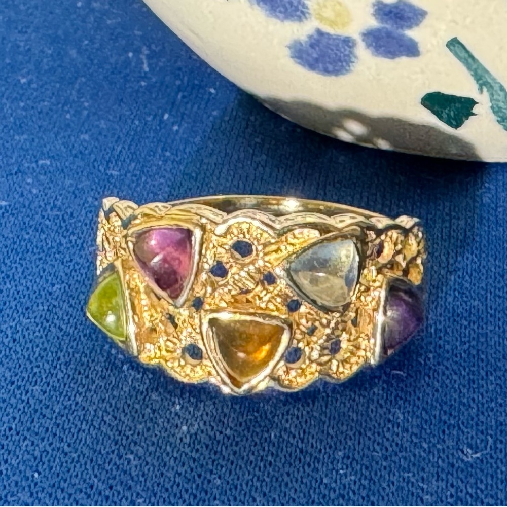 Multiple Gemstone Ring - image 1